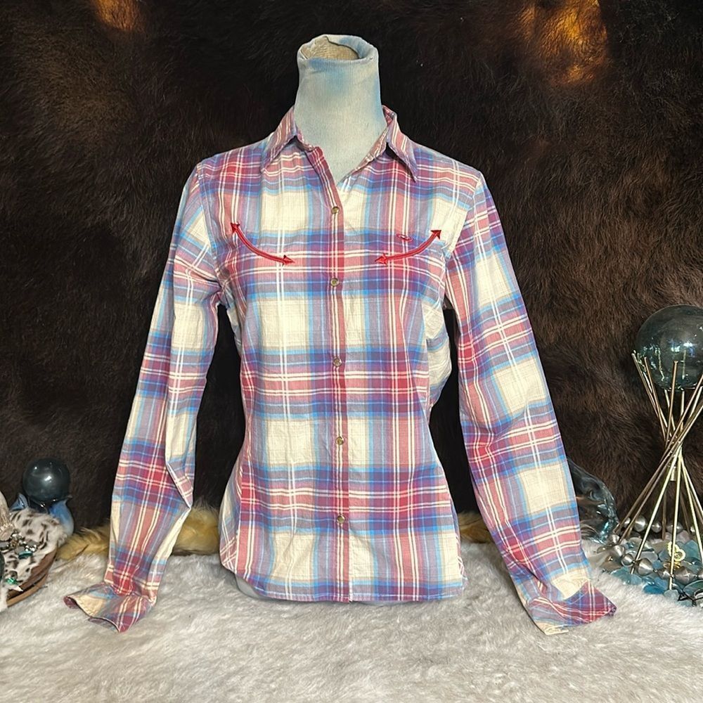 Roper Button Down Shirt M 6029